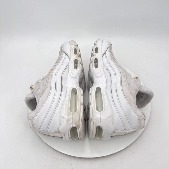 Nike Air Max 95 Men Size 9.5 CT1268 100 Essential White Grey Fog Training Shoes - Picture 9 of 16